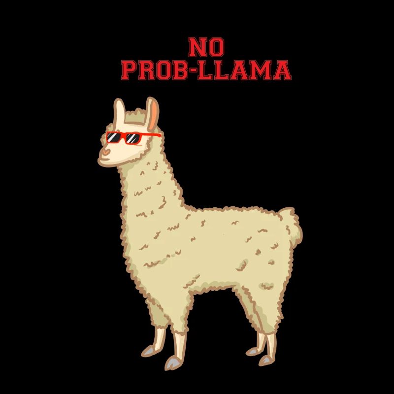 Kein Problem - no prob-llama - Lama