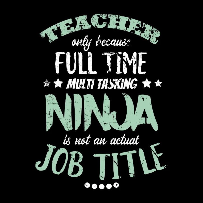Cadeau d'école de professeur disant drôle