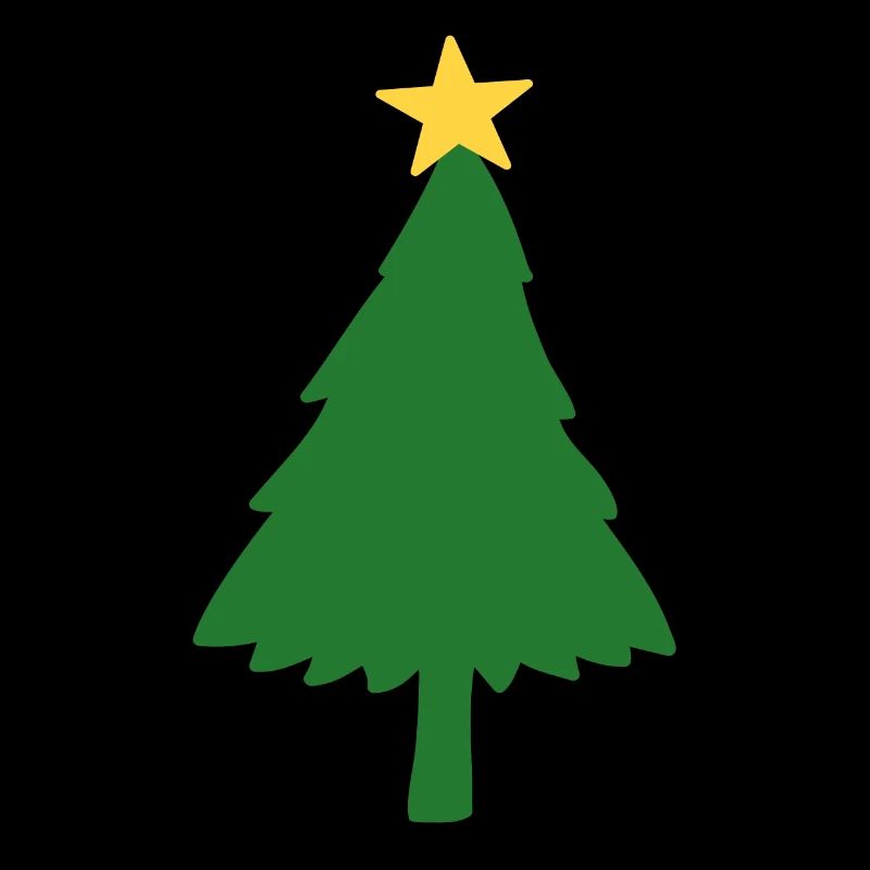 Christmas tree - Christmas Tree - star