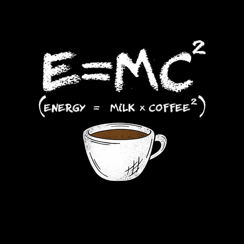 Energiemilch und Kaffee Geschenk