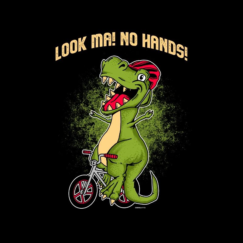 Look ma no hands dinosaur gift