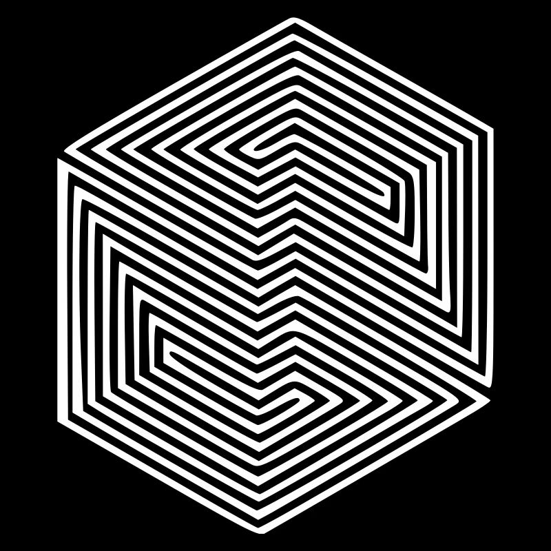 Illusion d'optique hallucination
