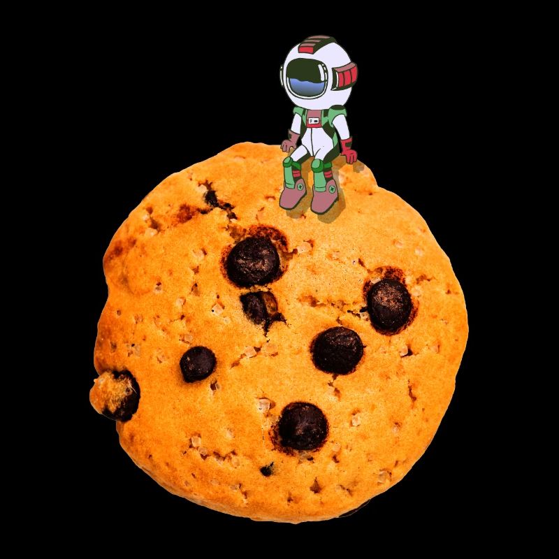 Cookie biscuit astronaut outer space baking cake sweet