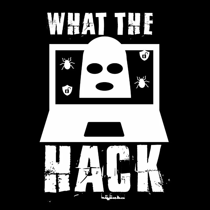 Lustig, was der Hack Hacker oder Computer Geek Geschenk