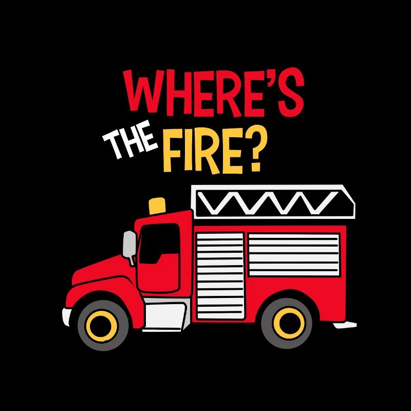 Où est le feu de pompier pompier garçon