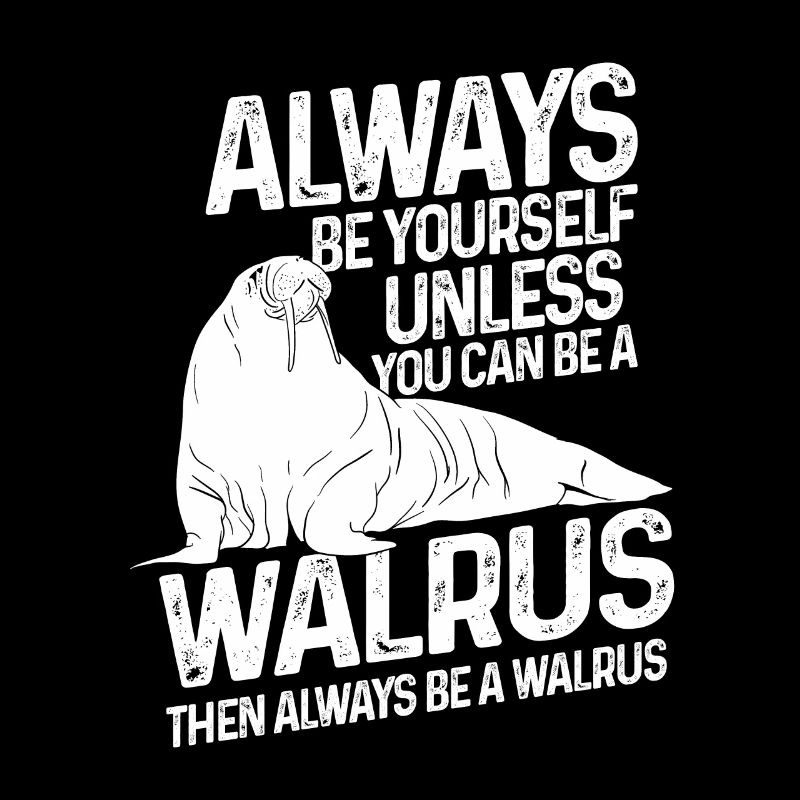 Walross Meerestier Geschenk