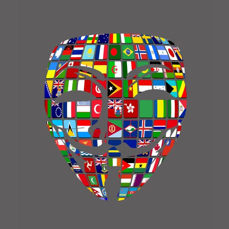 Anonymous world hacker Wikileaks Vandetta