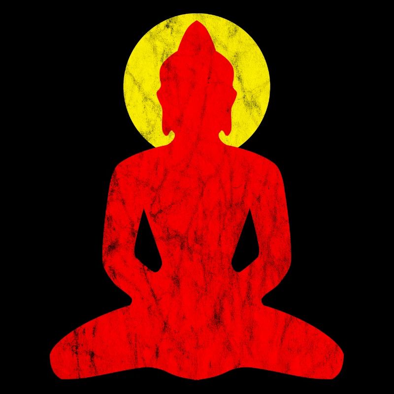 Buddha red