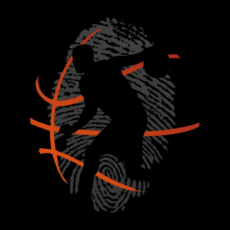 Empreintes digitales de basketball