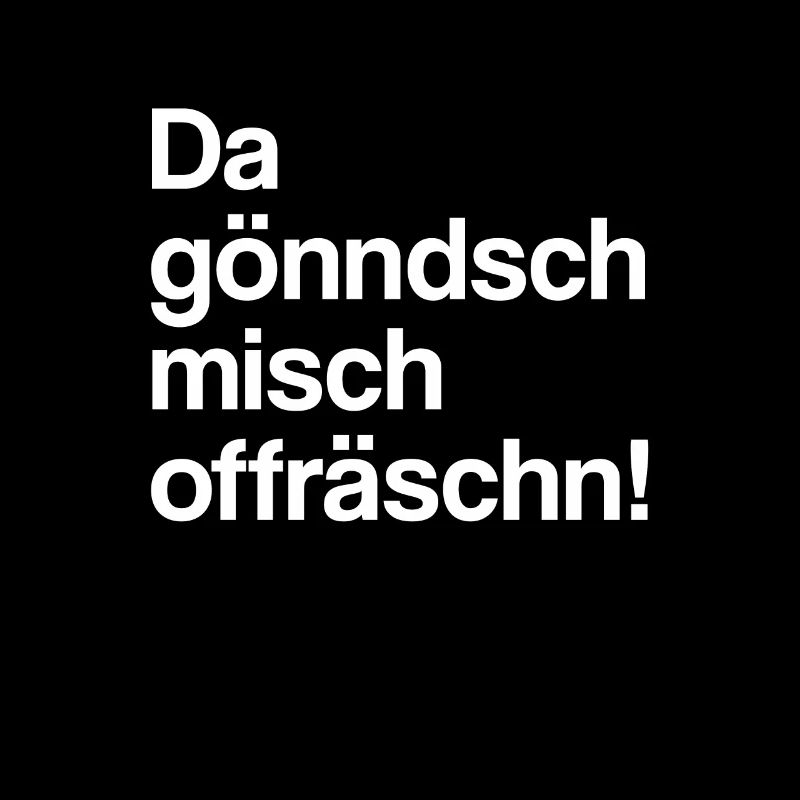 Da gönndsch misch offräschn | Things, Saxon