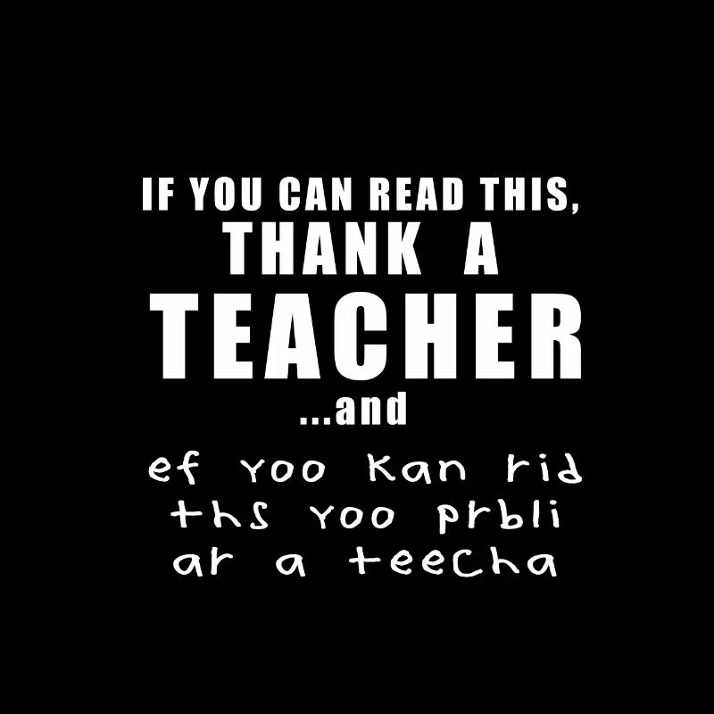 Professeur d'anglais jeu de mots