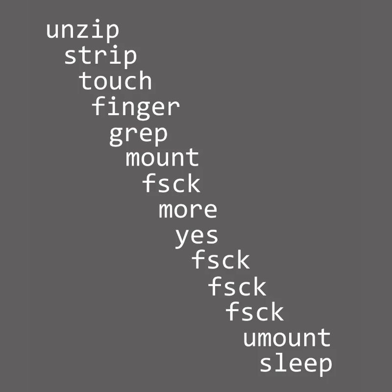 Unix Linux Programmer Sys Admin Sexy Shell Script