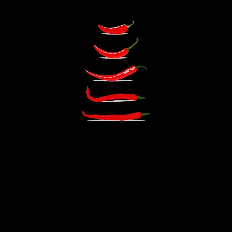 Graphique de piment rouge