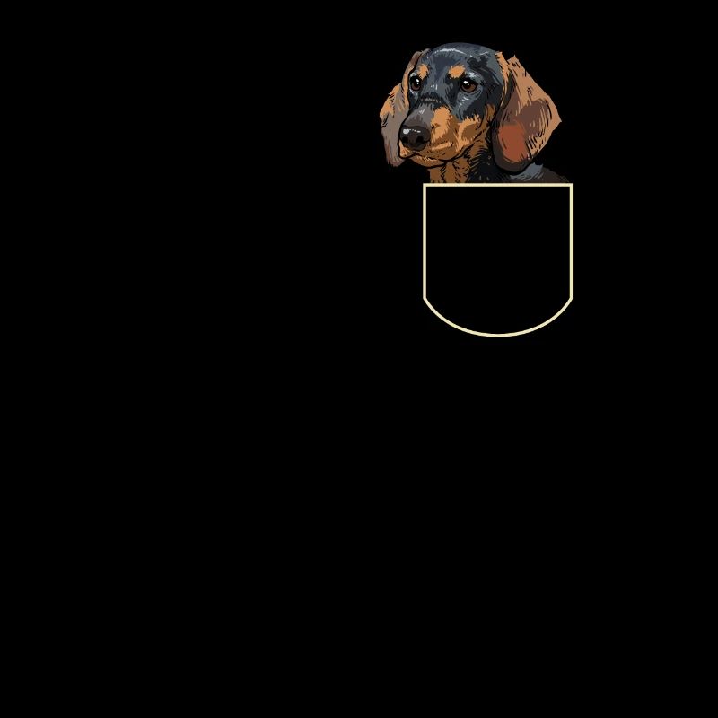 Dackel In Der Brusttasche Hunde Geschenkidee