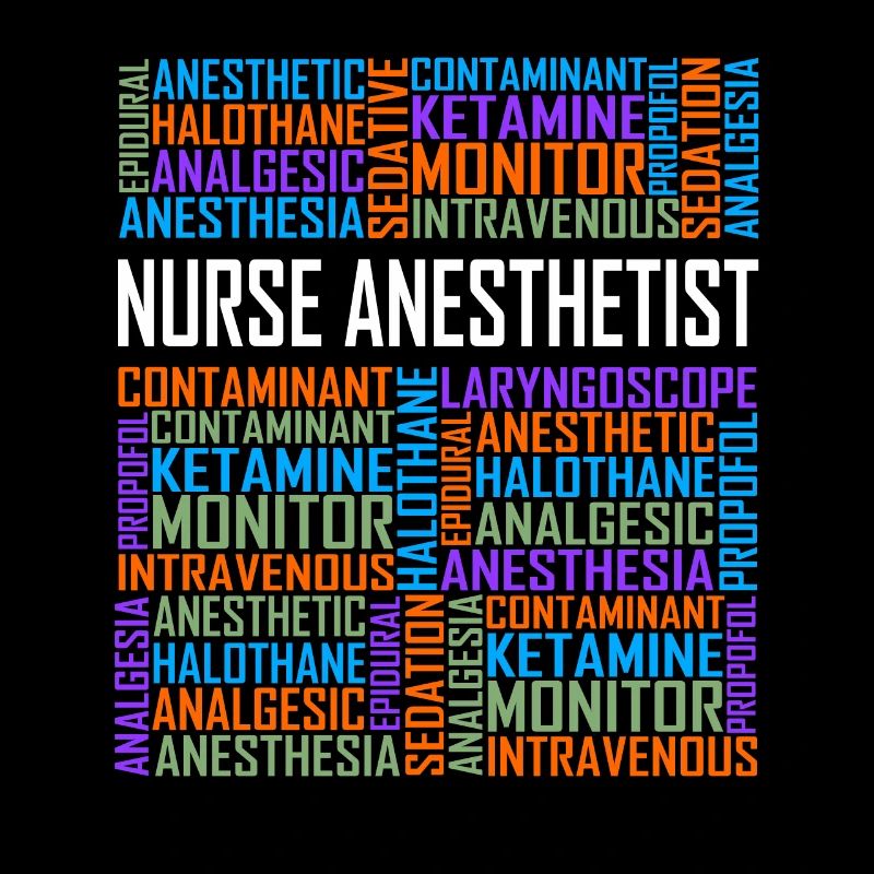 Krankenschwester Anästhesist - Worte