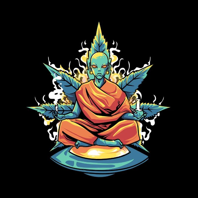 Alien Weed Marijuana Stoner