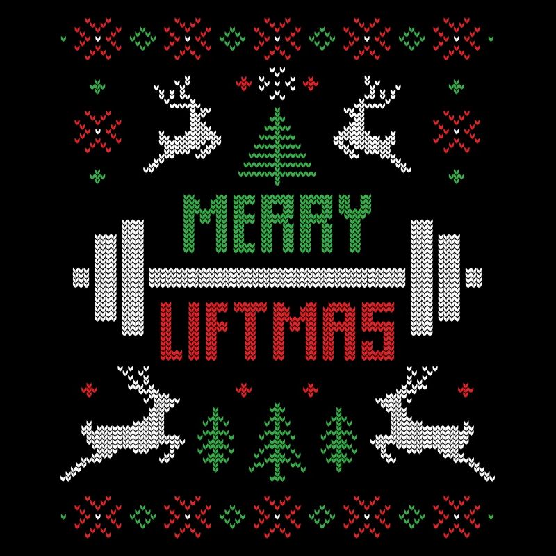 Merry Liftmas hässlicher Weihnachtspullover