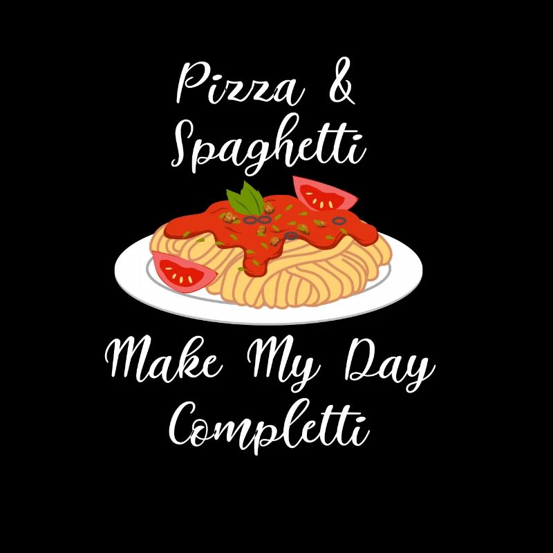 Spaghetti machen mich zu Completti Ironic Pasta