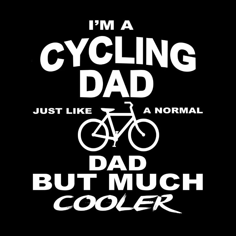 Faire du vélo papa comme un papa normal Drôle de tee