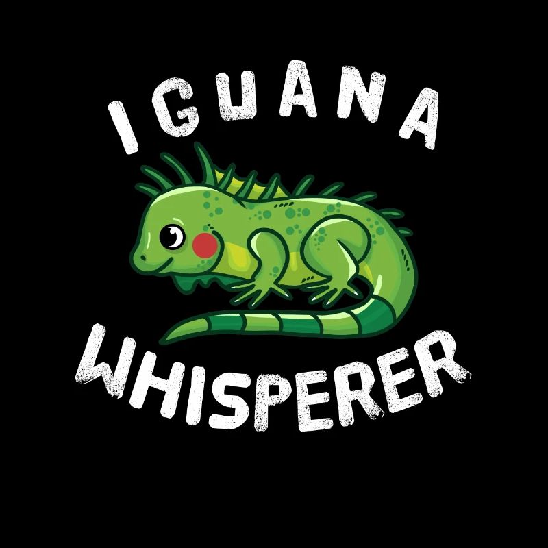 Funny Iguana Lover Iguana Whisperer
