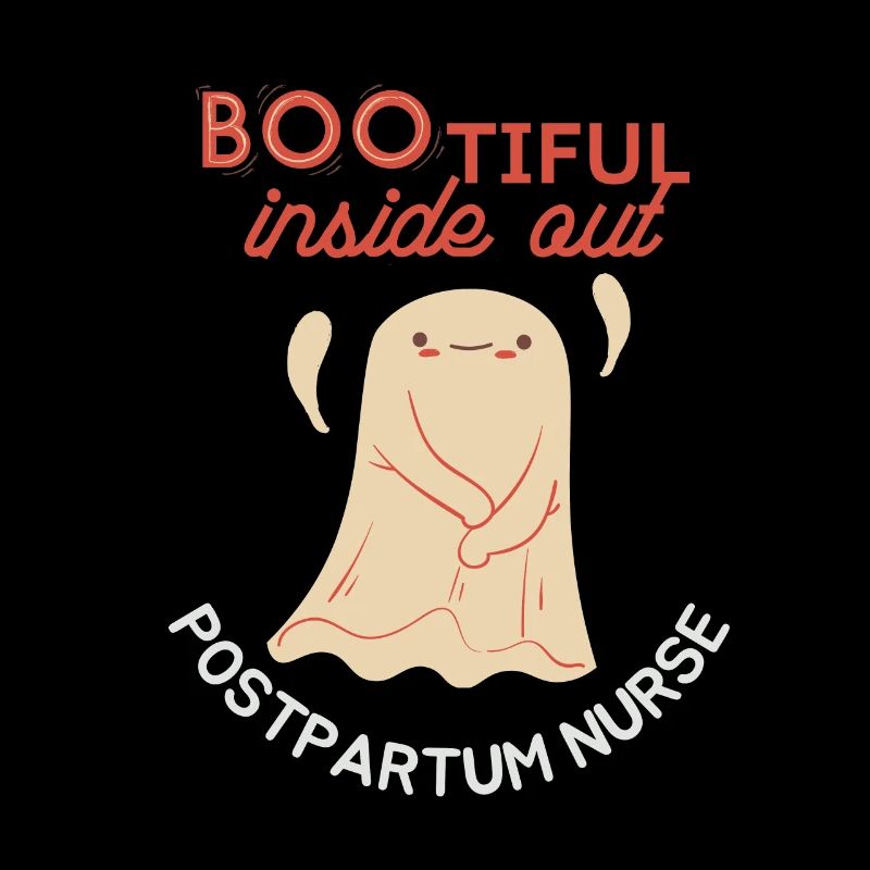 Postpartale Krankenschwester Halloween Mutter Baby RN Krankenschwester