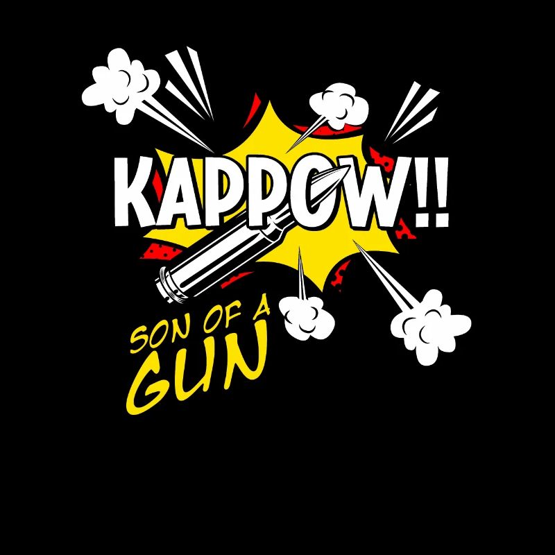 Kappow Bullets Gun Explosion Big bang Aesthetic