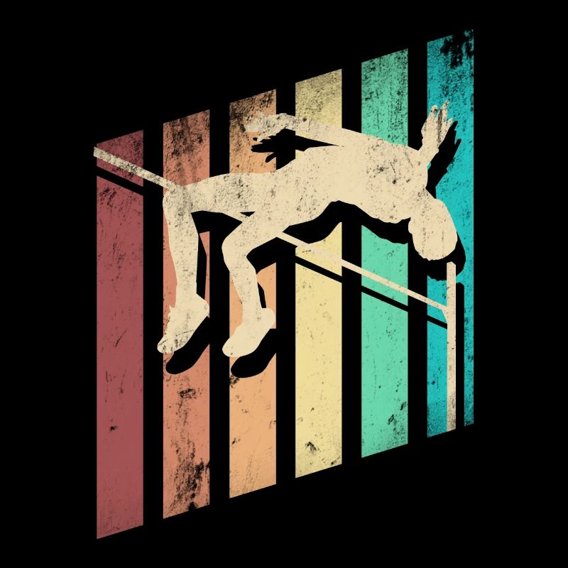 Saut en hauteur Sauteur Athlétisme