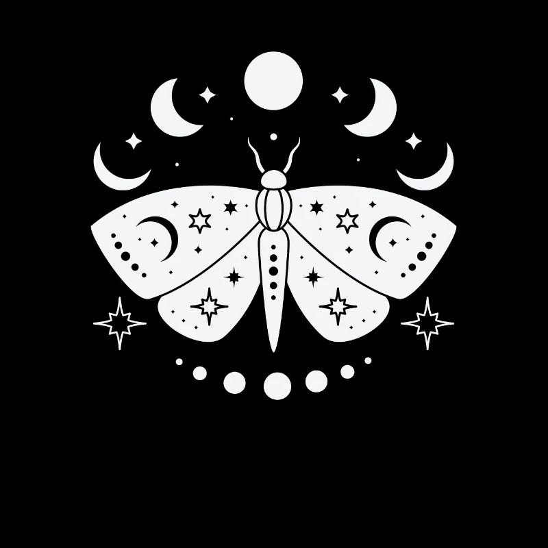 Papillon céleste mystique