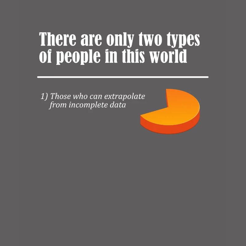 Two Types of People Extrapolate Incomplete Data