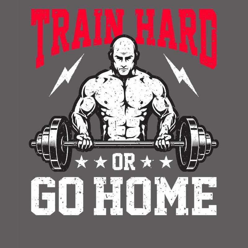 Trainiere hart oder geh nach Hause