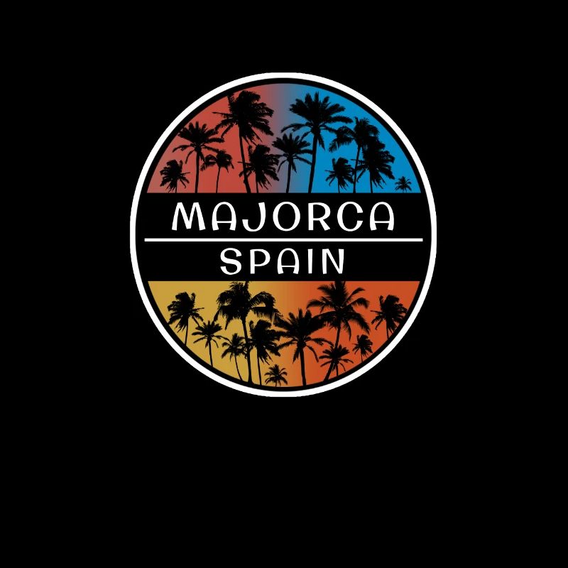 Majorque Mallorca Espagne Souvenir de vacances élégant