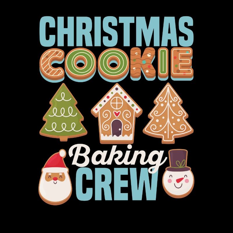 Équipe de cuisson de biscuits de Noël traditionnelle