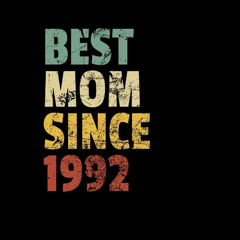Beste Mutter seit 1992 Muttertags-Slogan-Zitat