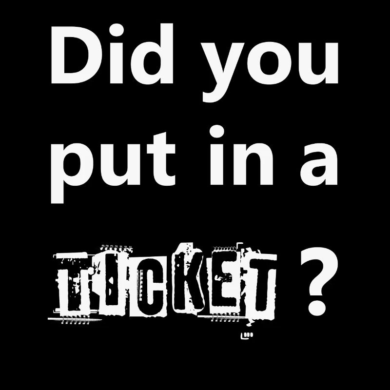 AVEZ-VOUS MIS UN TICKET – IT Admin PC Humour Blagues
