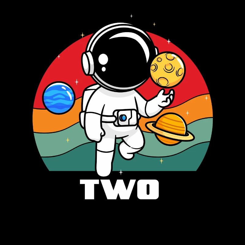 Astronauten-Abenteuer Im Weltraum Für Zwei