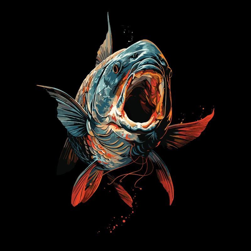 Angling Catch Fish carp fish Karpfen