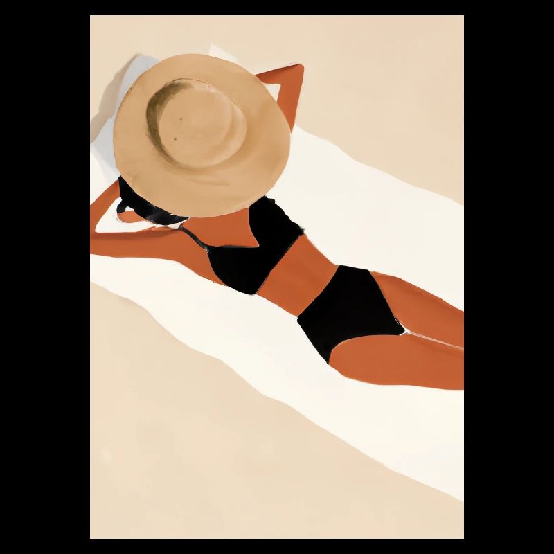 Frauen Sommerhut Bikini