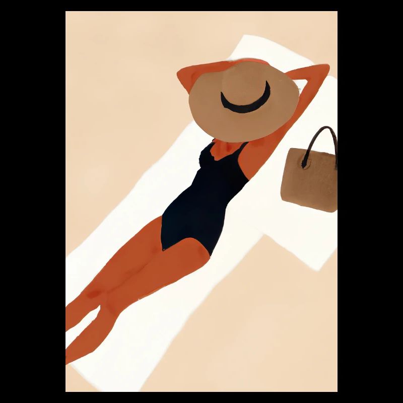 Frauen Sommerhut Bikini