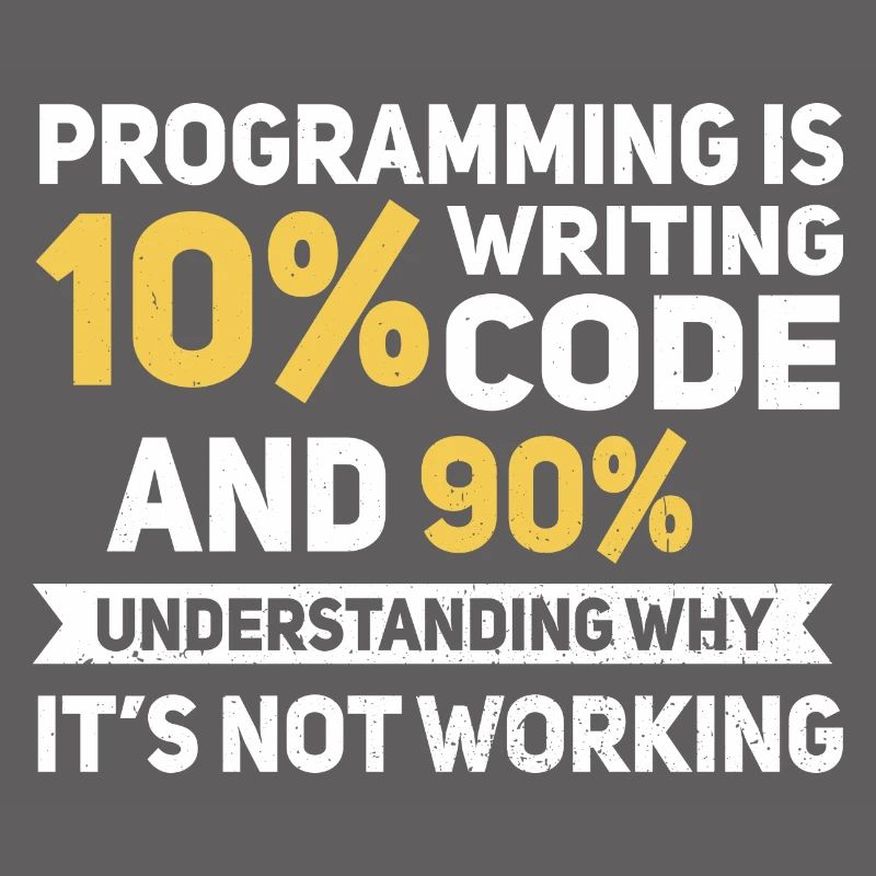 Programming Quote... Programmierer & Nerd
