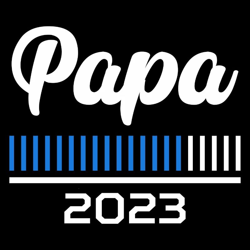 Dad 2023 Loading Bar Gift Father 2023
