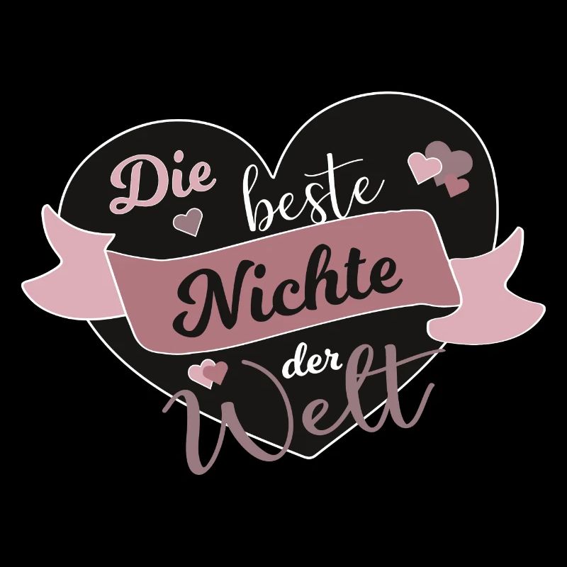 Beste Nichte der Welt Nichten Spruch Geschenk
