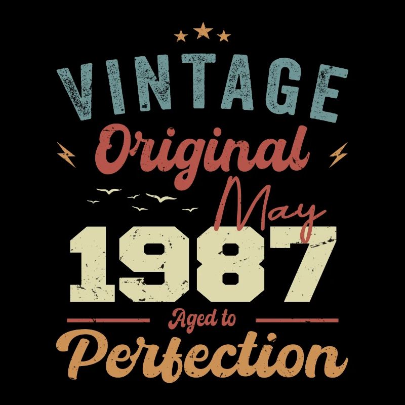 Mai 1987 Geburtstag Mai 1987 Geschenk Mai 1987