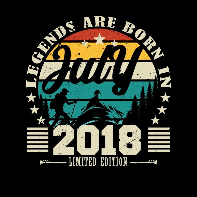 Juli 2018. Geburtstagsgeschenk Juli 2018.