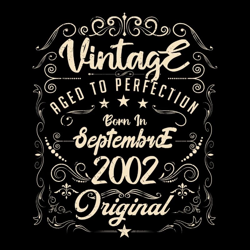 Born in September 2002. Anniversary September 2002.