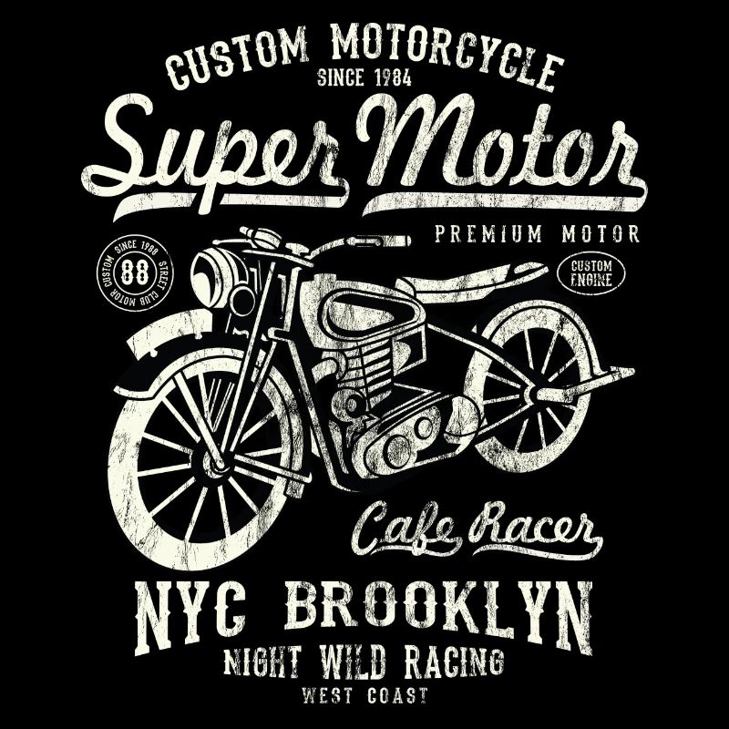 SUPER MOTOR- Motorräder Motorcycles Biker Geschenk