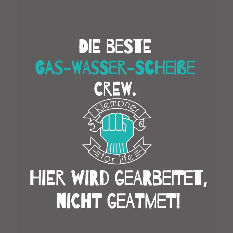 Ich arbeite hart, ich bin Klempner - Geschenk Idee