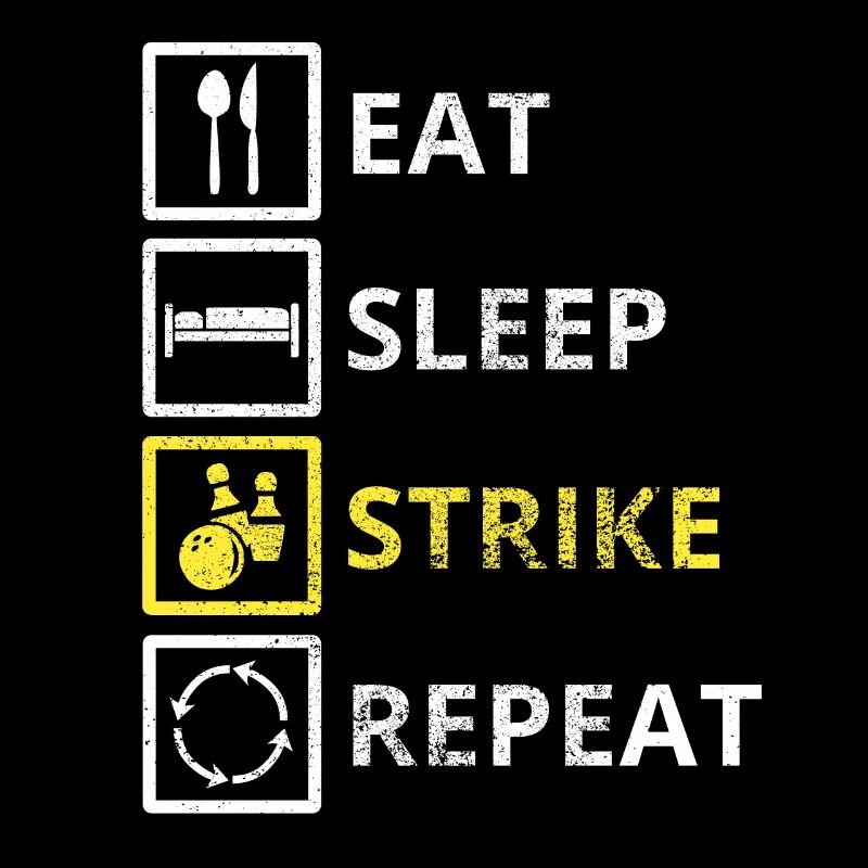 Bowling Eat Sleep Repeat