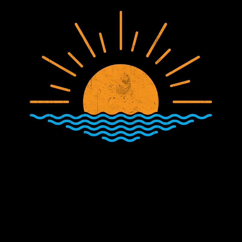 Lever de soleil au-dessus de la mer