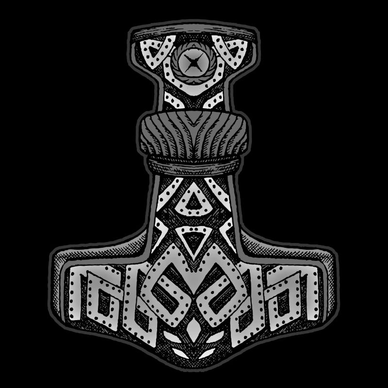 Thors Hammer Mjölnir Wikinger Design