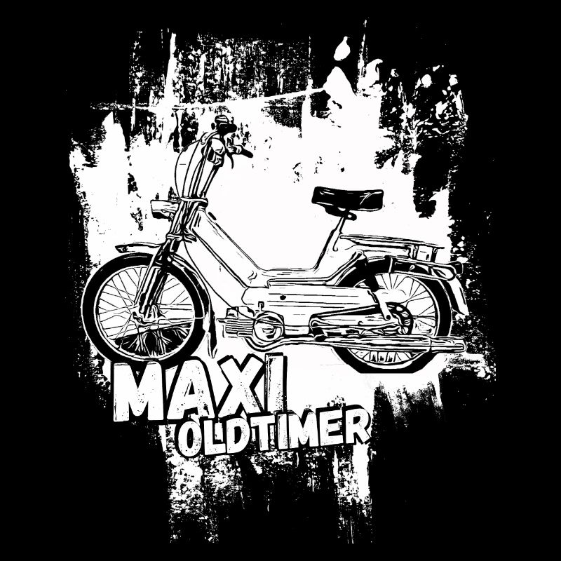 Maxi / conducteur d'hirondelle / Ostalgie / cyclomoteur oldtimer